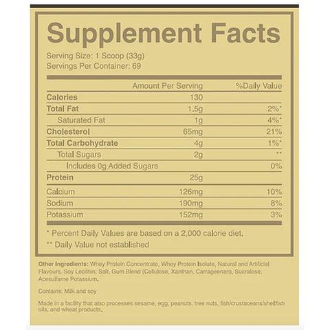 RAW CBUM Whey Protein 5 lb – Vanilla