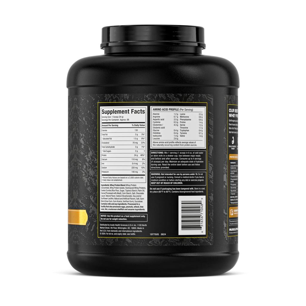 Muscletech Nitro-Tech Whey Gold 5.03 lb – Cookies & Cream