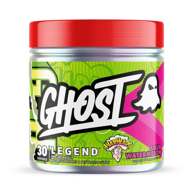 GHOST Legend Pre-Workout – WARHEADS Sour Watermelon