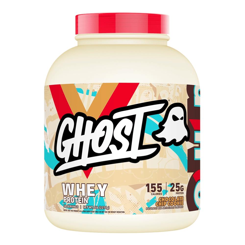 GHOST Whey Protein 5 lb – Chocolate Chip Cookie